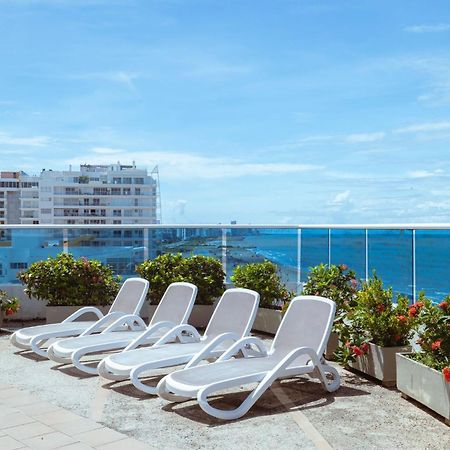 Luxury Apartment, Sector Morros, Vista Y Salida Al Mar Edificio Sunshine Cartagena 外观 照片