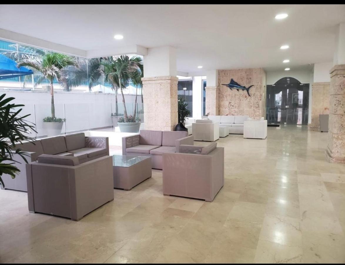 Luxury Apartment, Sector Morros, Vista Y Salida Al Mar Edificio Sunshine Cartagena 外观 照片