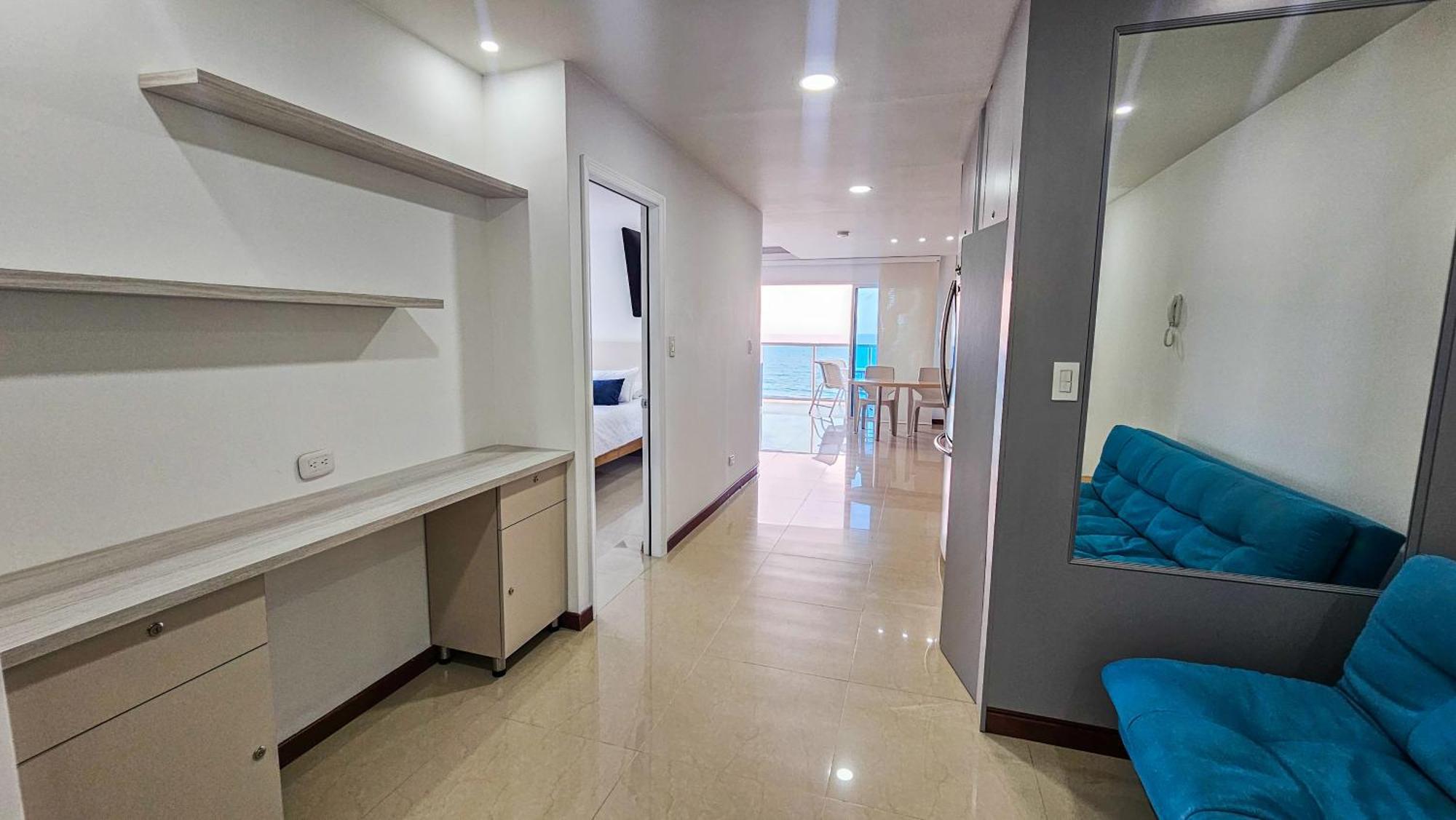 Luxury Apartment, Sector Morros, Vista Y Salida Al Mar Edificio Sunshine Cartagena 外观 照片